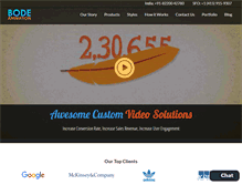 Tablet Screenshot of bodeanimation.com